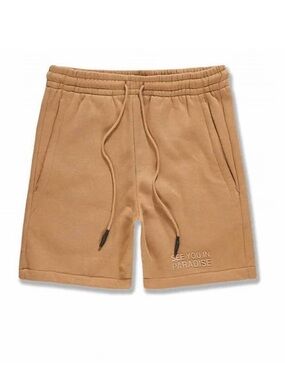 NEW JORDAN CRAIG men's sweat shorts in mocha